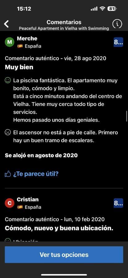Precioso Atico Duplex En Vielha Para 6 Pax Esterno foto