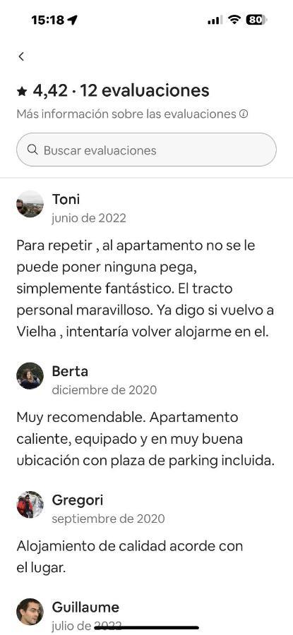 Precioso Atico Duplex En Vielha Para 6 Pax Esterno foto