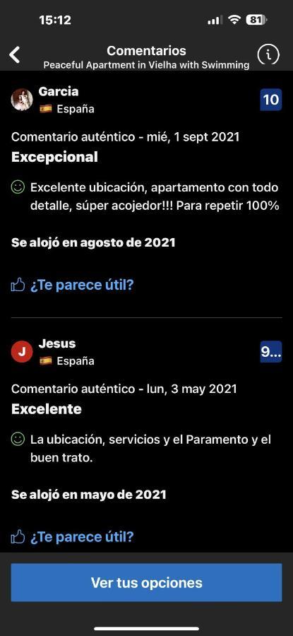 Precioso Atico Duplex En Vielha Para 6 Pax Esterno foto