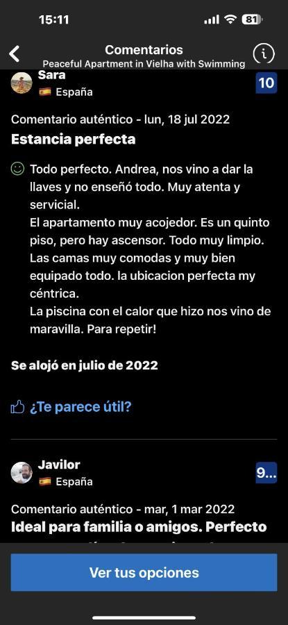 Precioso Atico Duplex En Vielha Para 6 Pax Esterno foto